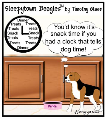 Sleepytown beagles Cartoon