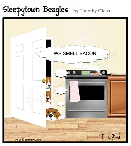 Sleepytown beagles Cartoon