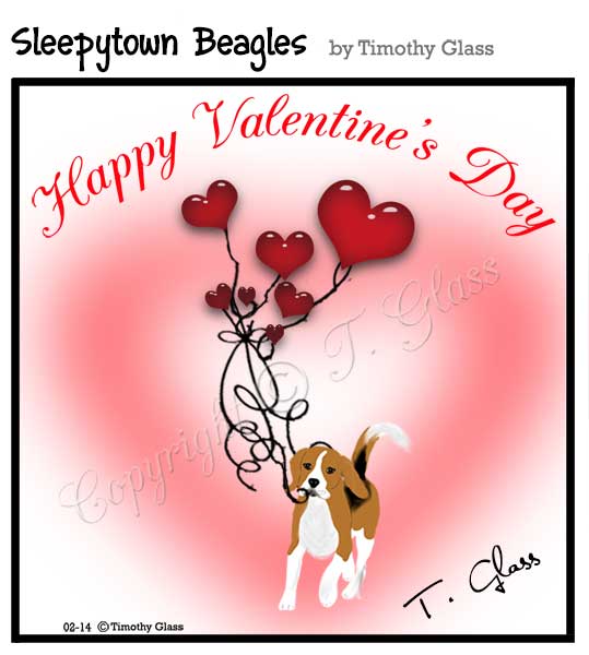 Sleepytown beagles Cartoon