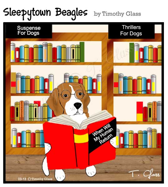Sleepytown beagles Cartoon