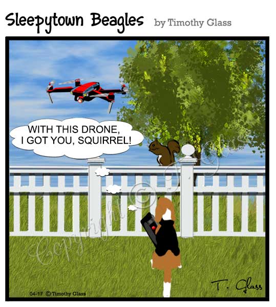 Sleepytown beagles Cartoon