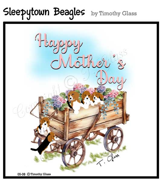 Sleepytown beagles Cartoon