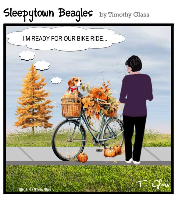 Sleepytown beagles Cartoon