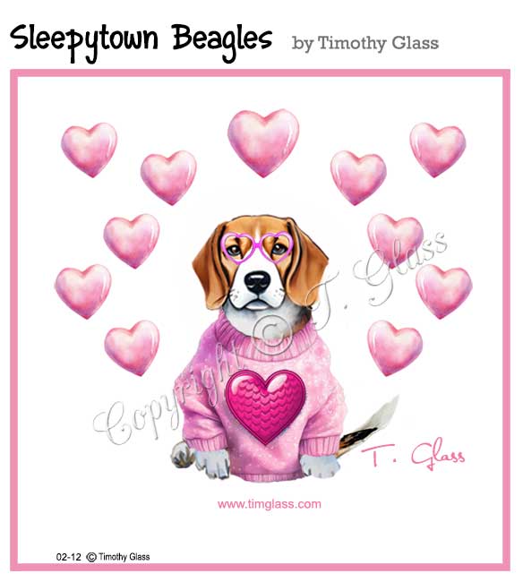 Sleepytown beagles Cartoon
