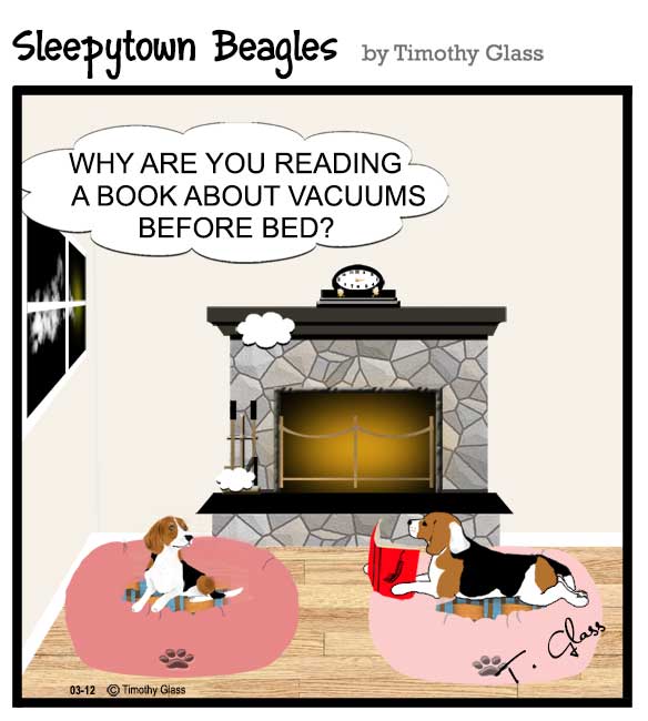 Sleepytown beagles Cartoon