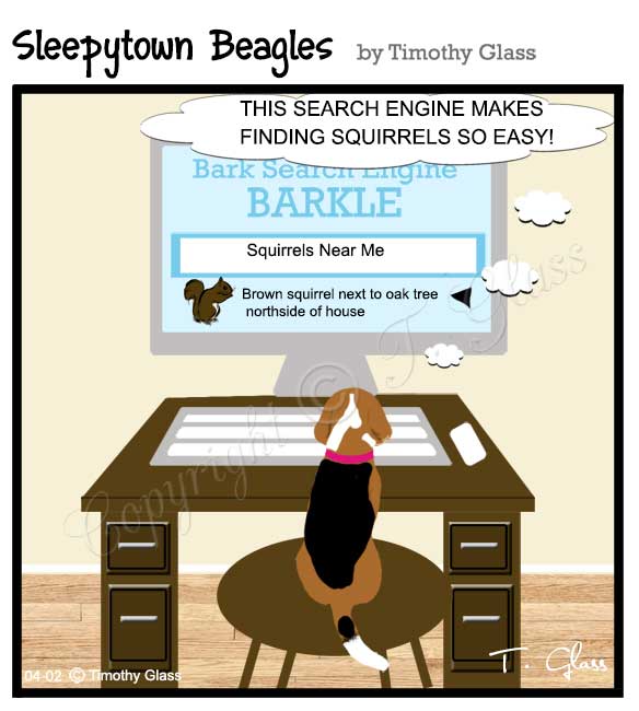 Sleepytown beagles Cartoon