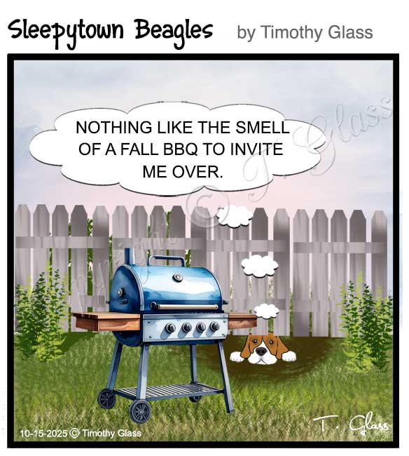 Sleepytown beagles Cartoon
