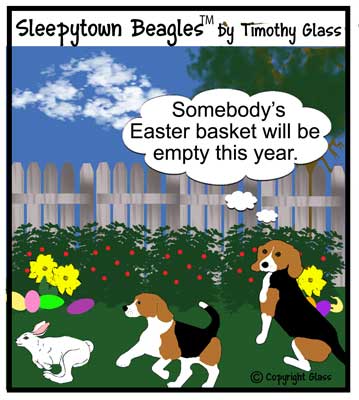 Sleepytown beagles Cartoon