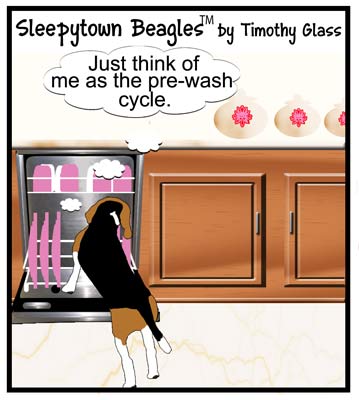 Sleepytown beagles Cartoon