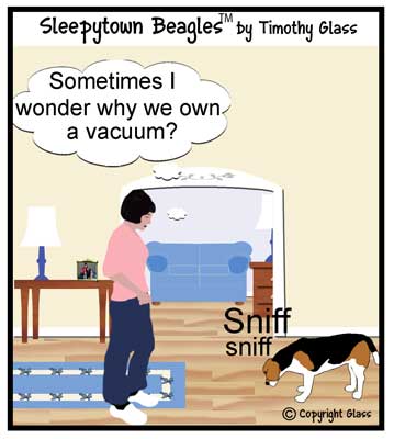 Sleepytown beagles Cartoon