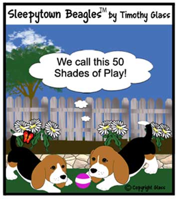 Sleepytown beagles Cartoon