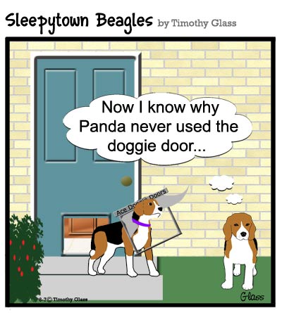 Sleepytown beagles Cartoon