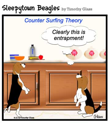 Sleepytown beagles Cartoon