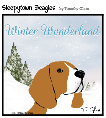 Sleepytown beagles Cartoon
