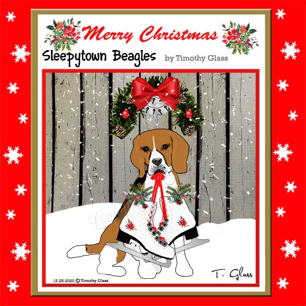 Sleepytown beagles Cartoon
