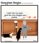 Sleepytown beagle cartoon