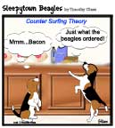 Sleepytown beagle cartoon