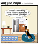 Sleepytown beagle cartoon