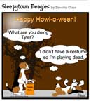 Sleepytown beagle cartoon