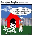 Sleepytown beagle cartoon