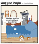 Sleepytown beagle cartoon