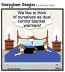 Sleepytown beagle cartoon