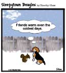 Sleepytown beagle cartoon