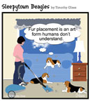 Sleepytown beagle cartoon