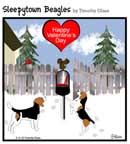 Sleepytown beagle cartoon