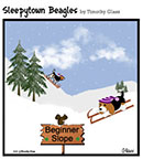 Sleepytown beagle cartoon