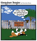 Sleepytown beagle cartoon