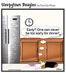 Sleepytown beagle cartoon