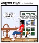 Sleepytown beagle cartoon