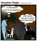 Sleepytown beagle cartoon