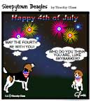 Sleepytown beagle cartoon