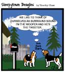 Sleepytown beagle cartoon