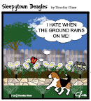 Sleepytown beagle cartoon