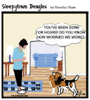 Sleepytown beagle cartoon