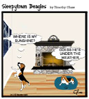 Sleepytown beagle cartoon