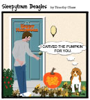 Sleepytown beagle cartoon