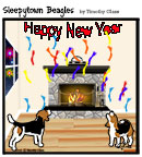 Sleepytown beagle cartoon