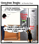 Sleepytown beagle cartoon