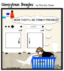 Sleepytown beagle cartoon