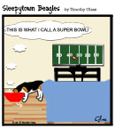 Sleepytown beagle cartoon