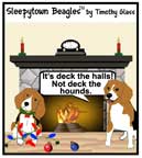 Sleepytown beagle cartoon