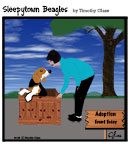 Sleepytown beagle cartoon