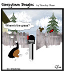 Sleepytown beagle cartoon