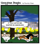 Sleepytown beagle cartoon