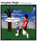 Sleepytown beagle cartoon