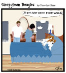 Sleepytown beagle cartoon